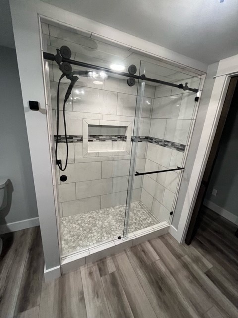 Titan Matte Black Shower