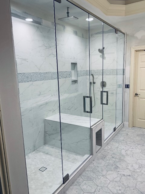 Shower Siemers Glass Full Wall Shower 9419 1