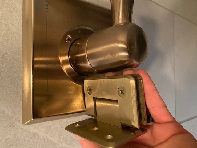 Crl Brushed Bronze Against Delta Champagne Bronze