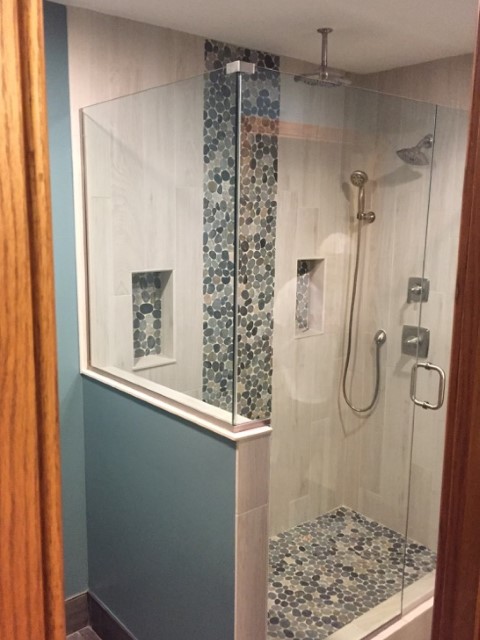 Custom Shower Enclosure Walk In Shower Glass Shower Tile Shower