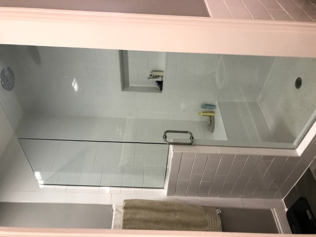 Shower Door And Kneewall Channel Clear Brushed Nickel