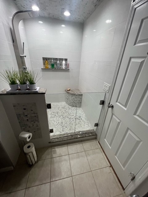 Walk In Shower Lower French Doors Dog Dogs No Handles Or Knobs 2