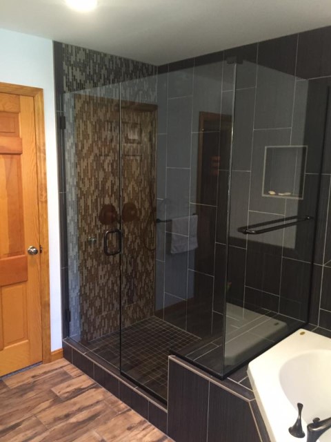 Custom Shower Enclosure Glass