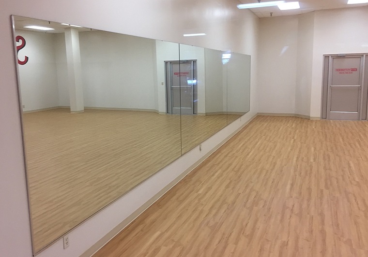 Commercial Mirrors Danceroom Excercise Room Work Out Room Wall Mirrors