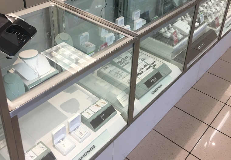Glass Case Jewelry Case Glass